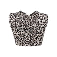 thumbnail image 6 of Franhais Women Close-fitting Vest, Printed Pattern Halter Neck Sleeveless Crop Tops, S/ M/ L/ XL/ XXL/ XXXL, 6 of 9