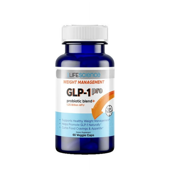 1LIFESCIENCE GLP-1 PRO Probiotic Blend  60 Veggie caps