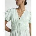 thumbnail image 4 of Scoop Women’s Mini Dress with Puff Sleeves, Sizes XS-XXL, 4 of 4