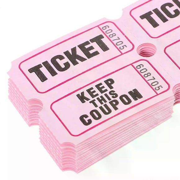 100pcs Ticket Raffle Tickets Raffle Tickets Universal Ticket Labels Lottery Tickets Raffle Ticket Tickets Events Labels Tickets