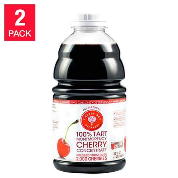 Cherry Bay Orchards Tart Cherry Concentrate 32 fl. oz., 2pack