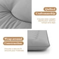 thumbnail image 5 of Costway Queen Futon Mattress Japanese Floor Pad Washable Cover Carry Bag Grey, 5 of 10