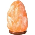 thumbnail image 6 of Himalayan Salt Lamp 8-10? (7-11 lb) with Dimmer Switch - All Natural and Handcrafted with Wooden Base and an Extra Bulb, 6 of 8