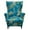 #3, variant on DONGPAI Stretch Wingback Chair Cover Printed Wing Chair Slipcovers Furniture Cover 1-Piece Super Stretch Modern Style Pattern Soft with Elastic Bottom