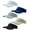Black White Gray Khaki Navy, variant on 5 Pieces of White Adjustable Sport Visors Sun Visor Hats Cap Visors for Women and Men (One Size)