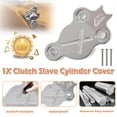 thumbnail image 3 of ALLTIMES Clutch Slave Cylinder Cover for Ducati DesertX 2022+, Silver CNC 6061 Aluminum Alloy, 3 of 10