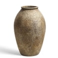 thumbnail image 5 of LE TAUCI 11.5" Ceramic Vase, Rustic Farmhouse Flower Vase for Shelf, Entryway & Neutral Table Decor Vase, Earthstone Floral vase, 5 of 6