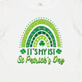 thumbnail image 4 of Inktastic Babys 1st St Patricks Day Rainbow Boys or Girls Baby T-Shirt, 4 of 5