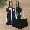 thumbnail image 2 of Conservative Tankini Swimsuits for Women Plus Size 2PC Summer Bathing Suit Camisole and Shorts Sexy Swimwear 2025, 2 of 4