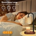 thumbnail image 2 of Seenlast Candle Warmer Lamp With Timer and Dimmer Adjustable Candle Lamp For Woman and Man Gifts For Home Decor  Black, 2 of 8