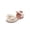 White, variant on Xfvqtps Girls Mary Jane Shoes Flats Soft Sole Ballet Bow Detail Pearl Hook and Loop Strap Princess Shoes for Spring Summer Casual Outfit