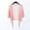 Pink, variant on Items Free Shipping Women's Shrugs 3/4 Sleeve Open Front Cardigan Lightweight Tie Front Solid Color Cropped Bolero Shrug