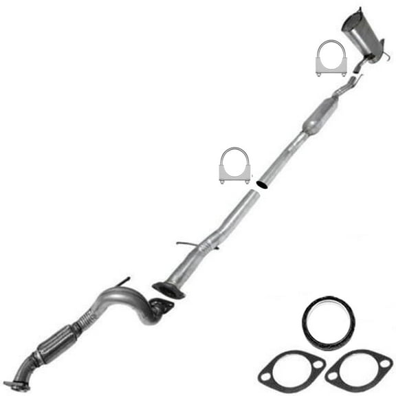 Stainless Steel Exhaust Resonator Muffler for 2008–2014 Nissan Rogue – Direct Fit