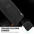 thumbnail image 5 of FIEWESEY for Lenovo Tab P11 2nd Gen Tablet Case,Shoulder Strap Soft Silicone&Hard Back Shockproof Kids Friendly Case for Lenovo Tab P11 2nd Gen 11.5 inch+Screen Protector(Black/Black,1 Pcs), 5 of 6