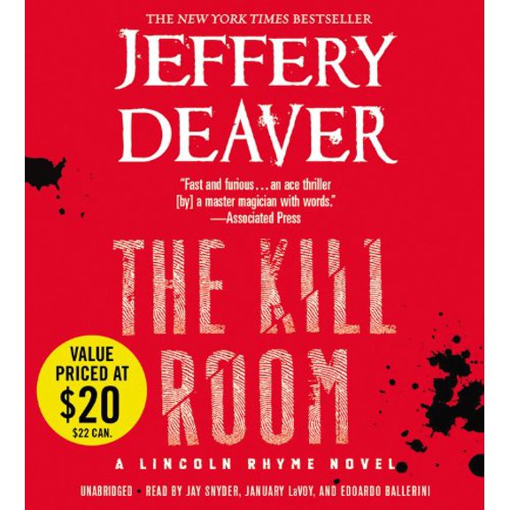 Pre-Owned The Kill Room (Audiobook) by Jeffery Deaver, Jay Snyder, January Lavoy