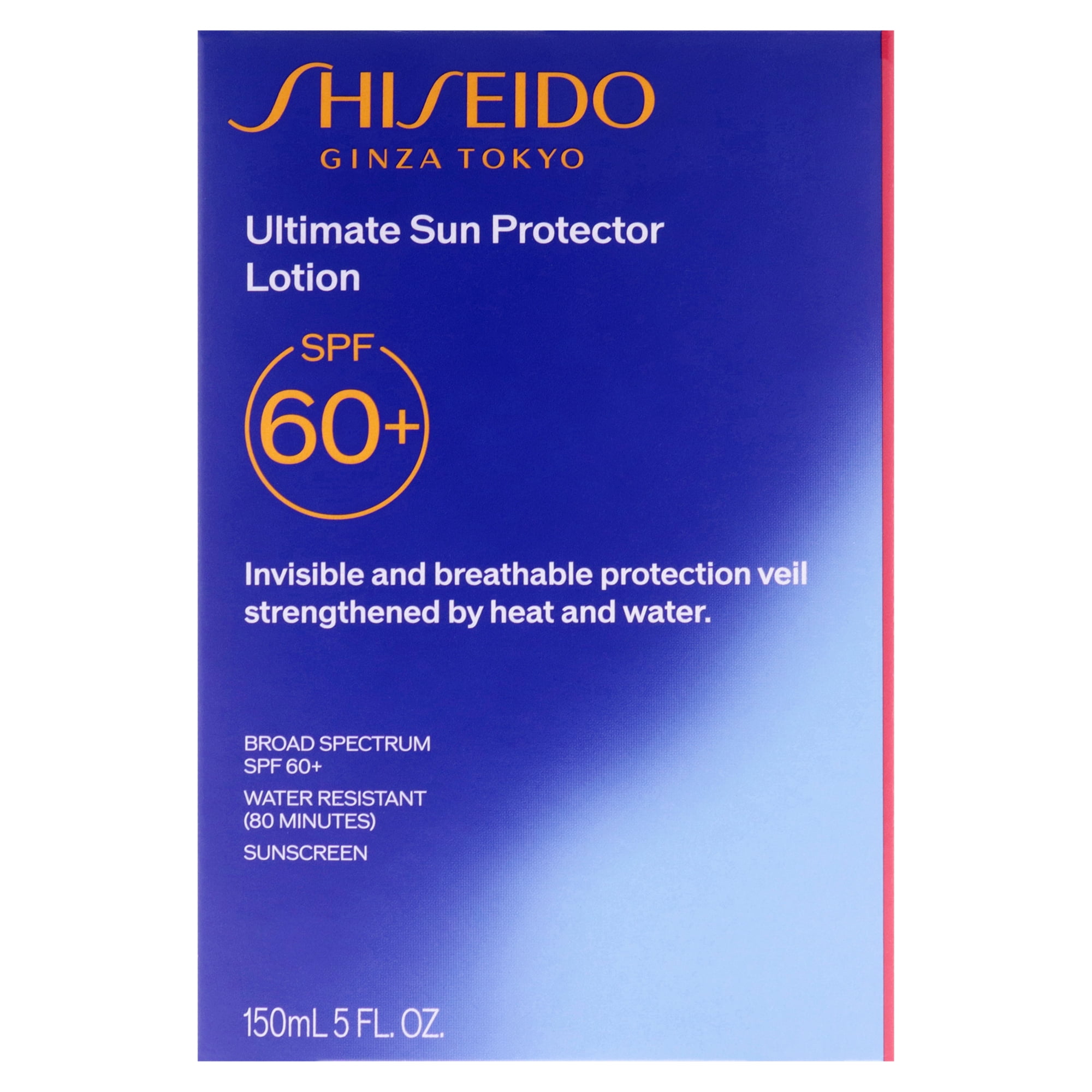 Shiseido Ultimate Sun Protector Lotion SPF 60 Plus , 5 oz Sunscreen