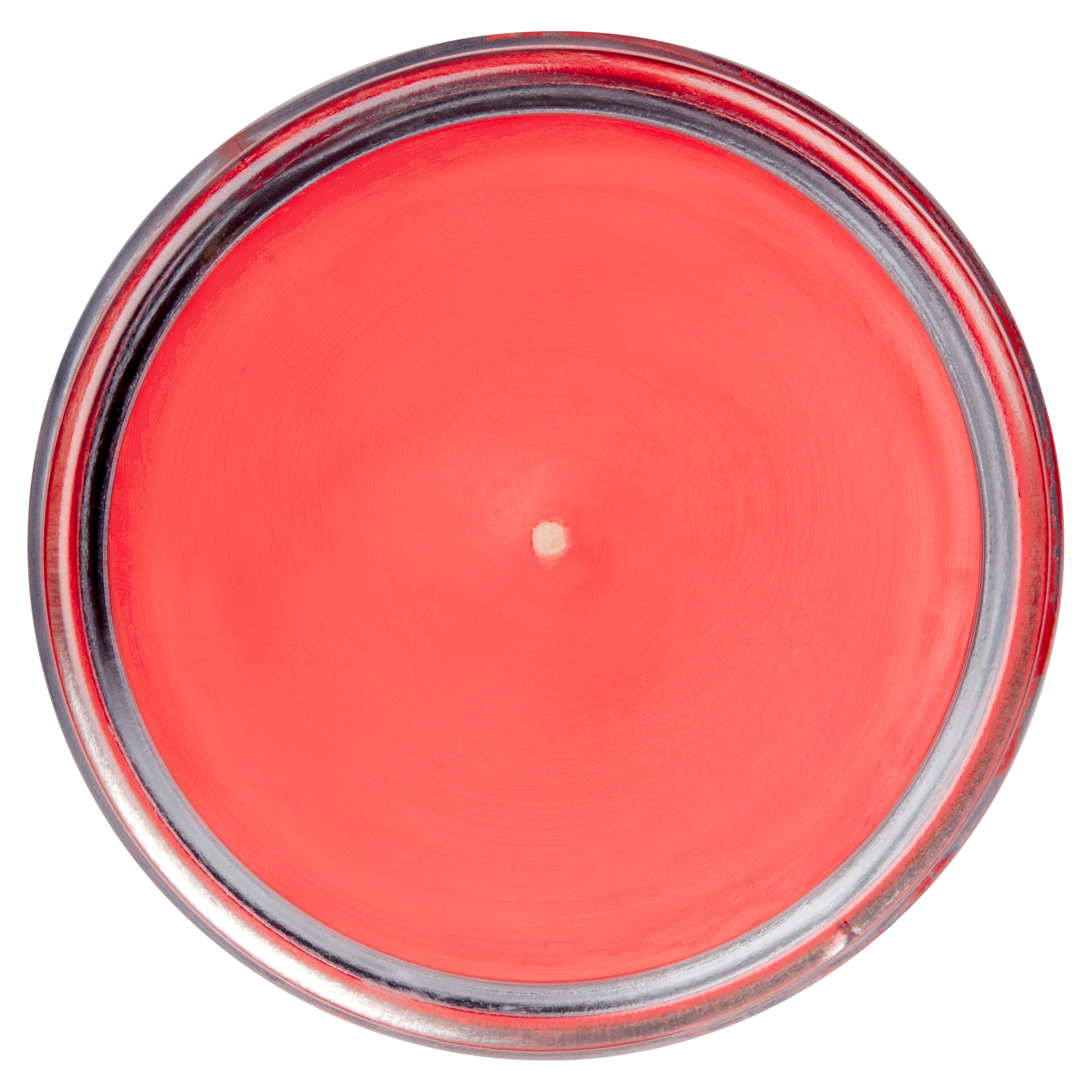 Mainstays Single-Wick Scented Glass Jar Candle, Raspberry Peach Fros, 20oz.