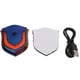 thumbnail image 2 of Luz para casco de bicicleta, luz para casco de motocicleta V Luz para casco de motocicleta Luz de advertencia para casco Eficiencia óptima, 2 of 9