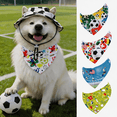 thumbnail image 2 of Dog Sun Hat drool bib set, Adjustable Princess Dog Bucket Hat with Ear Holes, Hat for Pupies Small Dogs Cat Outdoor Sport, 2 of 5