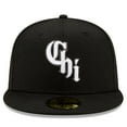 thumbnail image 2 of Men's New Era Black Chicago White Sox 2021 City Connect 59FIFTY Fitted Hat, 2 of 5