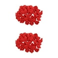 thumbnail image 3 of Transemion 500pieces Wreath Wedding House Decor Lasting Impression With These Exquisite red 2Set, 3 of 6