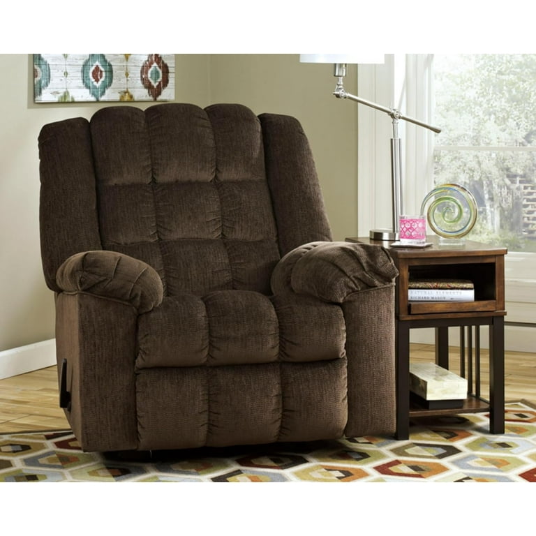 Signature Design by Ashley Ludden Rocker Recliner in Cocoa