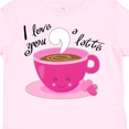 thumbnail image 4 of Inktastic I Love You a Latte Cute Valentine Coffee Pun Boys or Girls Toddler T-Shirt, 4 of 5