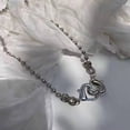 thumbnail image 4 of Collier Femme Mode Pendentif Cœur Collier Ras-du-Cou Collier Bracelet Cœur, 4 of 6