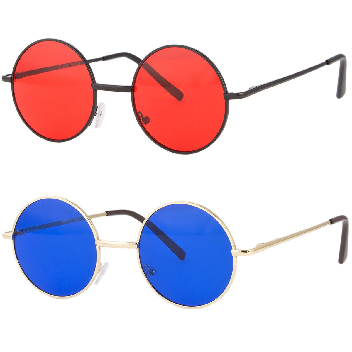 John Lennon style Sunglasses Round Retro vintage style 60s 70s hippie glasses 
