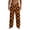 A174 Orange, variant on Yuncity Halloween Men'S Pajama Pants Square Block Pumpkin Print Loungewear Bottoms Loose Fit Drawstring Waist Comfortable Sleep Pant Size L Orange