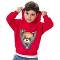 thumbnail image 3 of Sudadera con capucha para bebé, niño y niña, sudadera informal con estampado para bebé, regalo para niña, blusa, 3 of 5