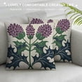thumbnail image 3 of Scottish Thistle Cosy Throw Cushion Cover Branch of Herb Flower Green Leaf Natural Highland Art Design Pillow Cover Cotton Linen Decorative for Living Bedroom/Office for Men Women, 3 of 5