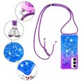 thumbnail image 5 of Funda para Samsung Galaxy A55 5G Brillantina Líquida Divertida Reluciente y con Cristales en Movimiento Cuerpo Cruzado con Cordón Ajustable, 5 of 5