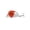 B, variant on Metal Fishing Lure, Crankbait with Treble Hooks for Bass Trout Walleye with Realistic Swimming Action(2 PCS)