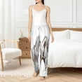 thumbnail image 6 of Lsque Running White Horses Print Women's Pajama Pants, Lounge Pant - Comfortable Home Wear,Elastic Waistband, Stylish Design-XX-Large, 6 of 9