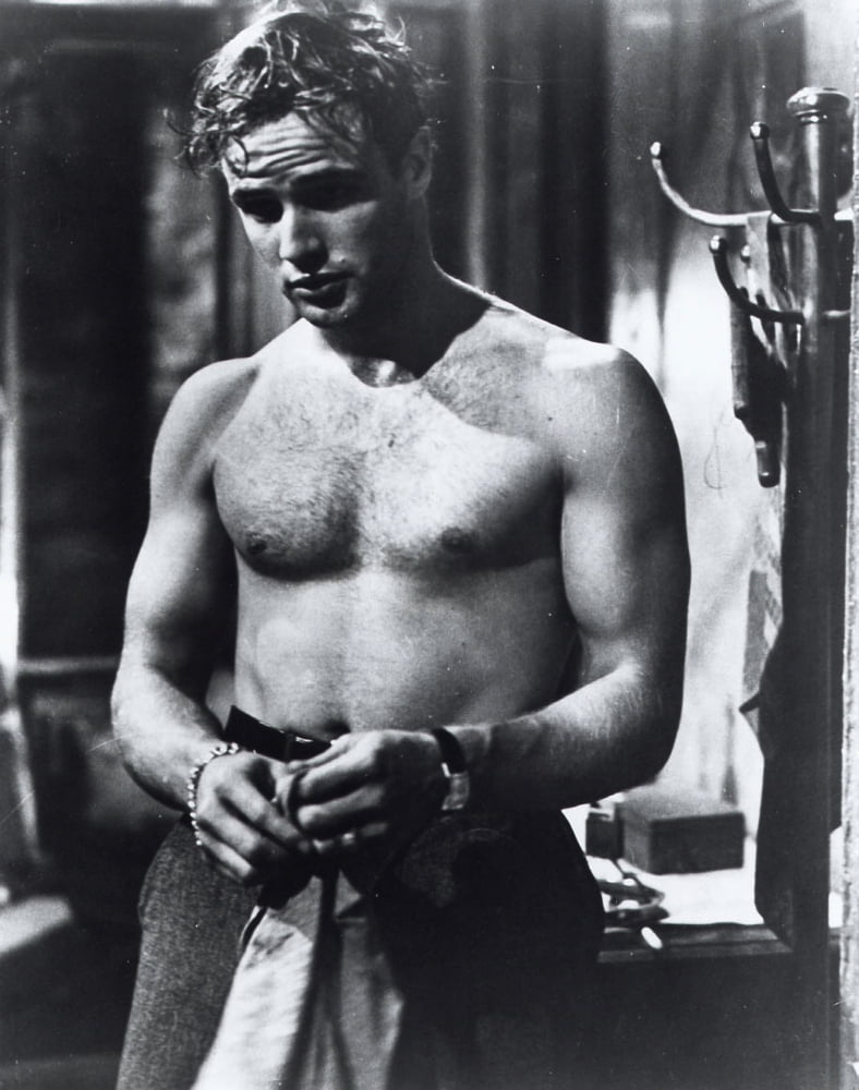 Marlon Brando shirtless Photo Print - Walmart.com