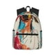 thumbnail image 1 of Easygdp Colorful Dachshund Art Mochila Casual para Portátil, Mochila para Escuela, Viajes, Negocios, 1 of 6