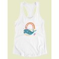 thumbnail image 3 of Happy Narwals I Racerback Tank Women -June Erica Vess Designs, Female x-Small, 3 of 4