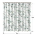 thumbnail image 5 of Summer Botanical Bloom and Bee Pattern Curtain 72x72, Aesthetic Wildflower Print, 5 of 5