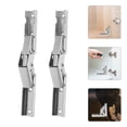 thumbnail image 2 of GUIYONG 2pcs Stainless Steel 90 Degree Hinges Easy To Install Flip Board Hinge Silent Folding Support For Cabinet Doors Drop Leaf Hinges For Kitchen Cabinets, 2 of 5