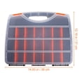 thumbnail image 3 of 1pc Multi-grid Storage Box Practical Work Bin Small Items Storage Container, 3 of 8