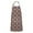 Purple Sunflower Pattern, variant on Yellow Polka Dot Sunflower Pattern Apron-Garden Aprons for Women with Pockets-Cotton Linen Waterproof Kitchen Cooking Gardening Aprons Adjustable for Kitchen,Cooking,BBQ and Salon 33x27 Inch