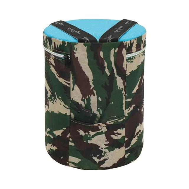 Taburete portátil para jardín, taburete redondo, portátil, ligero, para jardinería. 32cm