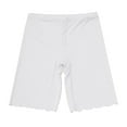thumbnail image 2 of TRUBKH shorts women Women's Seamless Under Skirts Women's High Waisted Cooling Slip Shorts Bases Thigh Slimmer shapewear shorts Yoga Shorts for Women biker shorts women slip shorts Z1-White 4XL, 2 of 3