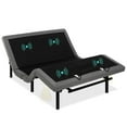 thumbnail image 6 of Split King Adjustable Bed Frame with Massage, Updated Adjustable Bed Base with Thickened Frame, Wireless Remote, Head and Foot Lift, Anti-Snore/0 Gravity, Under-Bed Light, Voice Control Electric Beds, 6 of 9