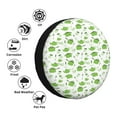 thumbnail image 5 of Balery Kitchen Utensiles Cooking Potstire Cover Waterproof Dust-Proof, Universal Spare Wheel Tire Cover For Trailer, Rv, Suv Truck And Vehicle Camper Accessories-16 Inch, 5 of 9