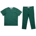 thumbnail image 1 of Hombres Mujeres Spa Conjuntos De Matorrales De Enfermería Uniforme XL Verde Sunnimix Uniforme Unisex, 1 of 8