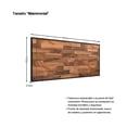 thumbnail image 3 of Cabecera Matrimonial Moderna y Flotante CABELAMI Nogal, 3 of 7