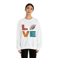 thumbnail image 3 of Football Player Coach Lover Sweatshirt, Gifts, Crewneck, 3 of 4