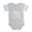 Heather Gray, variant on CafePress - Gothic Skull Initial K - Cute Infant Baby Football Bodysuit